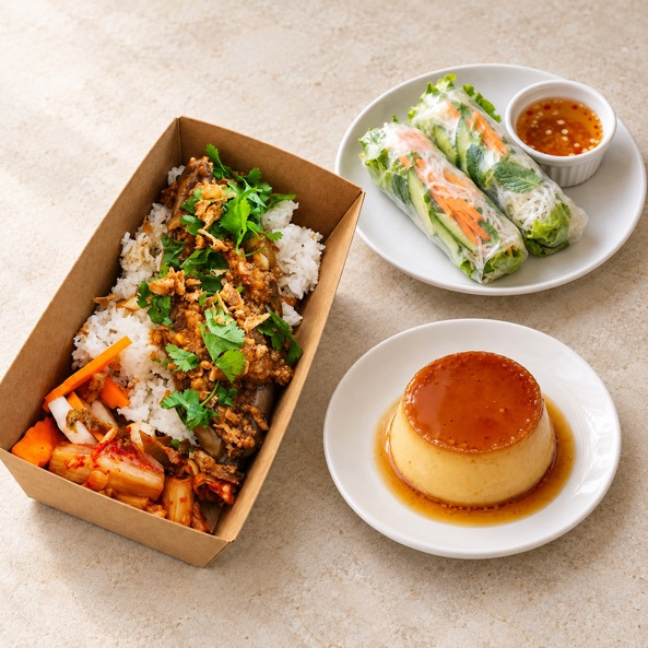 BOL MAÏ MET STARTER + DESSERT