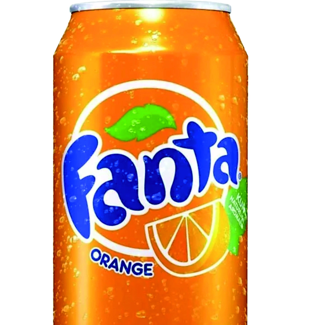 Blik FANTA ORANJE